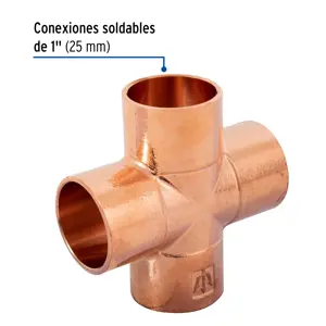 Cruz sencilla de cobre 1