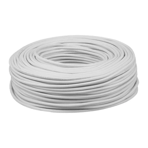 Volteck Rollo de 100 metros de cable THW CCA 8 AWG blanco, Basic