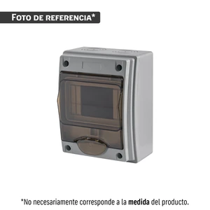 43847 / CCP-5 Centro de carga de policarbonato, 4 a 5 ventanas, VOLTECK