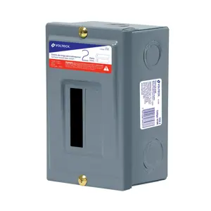 47195 / CCS-2 Centro de carga de sobreponer, 2 polos, Volteck