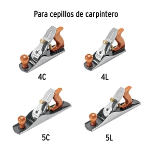 Truper Cuchilla y contra para cepillo de carpintero # 4 y # 5