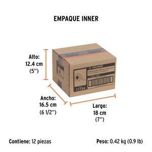 Cinta doble cara de 19 mm x 1.5 m, Truper