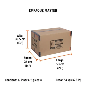 Cinta doble cara de 25 mm x 5 m, Truper