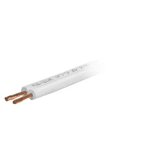 46066 / CDU-12 Rollo de 100 m de cordón dúplex flexible SPT 12 AWG, Volteck