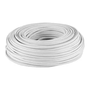 46068 / CDU-16 Rollo de 100 m de cordón dúplex flexible SPT 16 AWG, Volteck