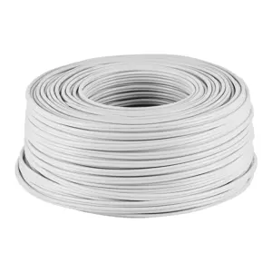 Rollo de 100 m de cordón dúplex flexible SPT 18 AWG, Volteck