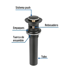 Foset Contra p/lavabo, 1-1/4