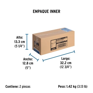 Céspol de bote minimalista 1 1/4