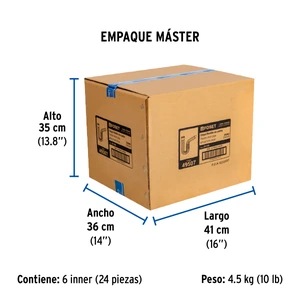 Foset Céspol flexible, polietileno cromo, para lavabo y fregadero