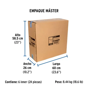 Foset Céspol de bote 1-1/2