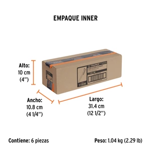 Truper Cepillo de alambre 51 pinceles acero al carbono c/espátula