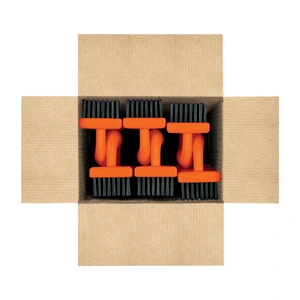 Cepillo rectangular de alambre 172 pinceles,con mango,Truper