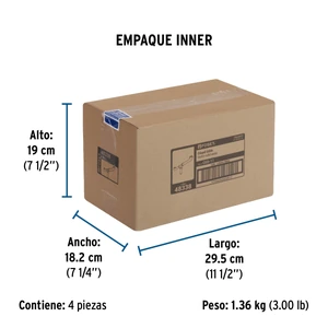 Foset Céspol doble 1-1/2