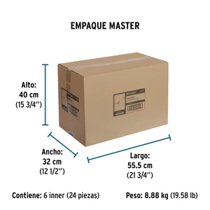 Foset Céspol doble 1-1/2