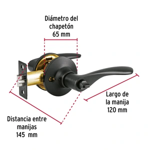 Hermex Cerradura manija 