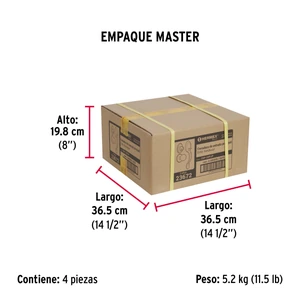 Hermex Jaladera, perilla y cerrojo llave, latón antiguo, Basic