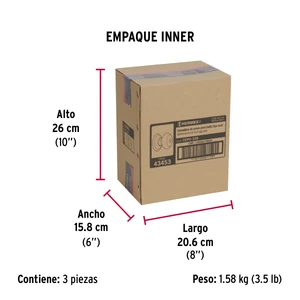 Cerradura tipo oval para baño, latón antiguo, Hermex