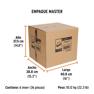 Cepillo para pintor, superficies extrarrugosas, TRUPER