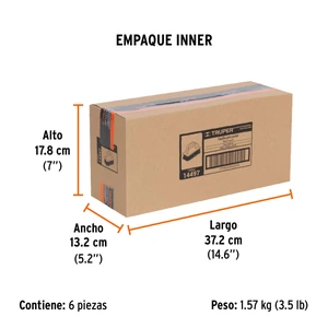 Cepillo para pintor, superficies rugosas, TRUPER