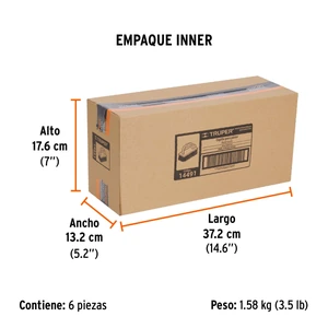 Truper Cepillo para pintor, para limpieza con cerdas de ixtle