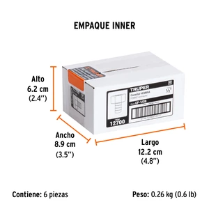 Conector 1/2