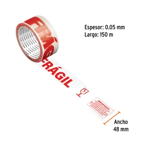 Cinta de empaque 48 mm x 150 m 