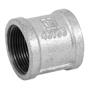 48768 / CG-204 Cople reforzado de acero galvanizado de 1-1/4