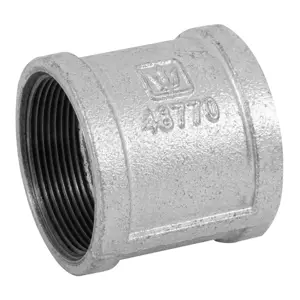 48770 / CG-206 Cople reforzado de acero galvanizado de 2