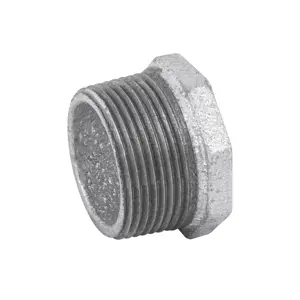 Reducción bushing acero galvanizado 1-1/4 x 1/2