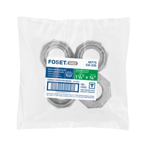 Reducción bushing acero galvanizado 1-1/4 x 3/4