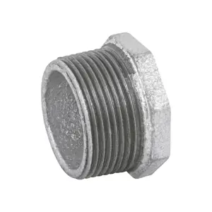 Reducción bushing acero galvanizado 1-1/4 x 3/4