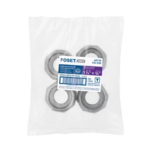 Reducción bushing acero galvanizado 1-1/2 x 3/4