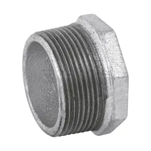 Reducción bushing acero galvanizado 1-1/2 x 3/4