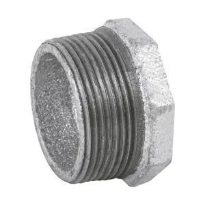 Reducción bushing acero galvanizado 1-1/2 x 1