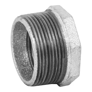 Reducción bushing acero galvanizado 1-1/2 x1-1/4