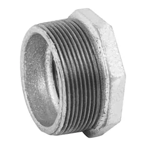 Reducción bushing acero galvanizado 2 x 1-1/4