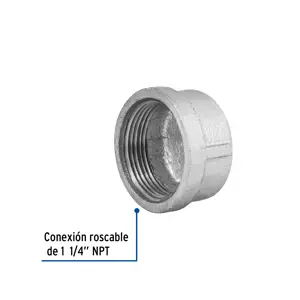 Tapón hembra 1-1/4