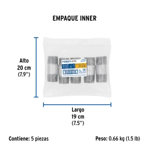 Niple de acero galvanizado 1