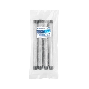 Niple de acero galvanizado 3/4 x 10