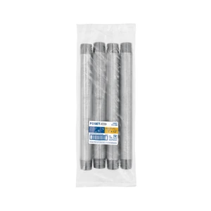 Niple de acero galvanizado 1 x 12
