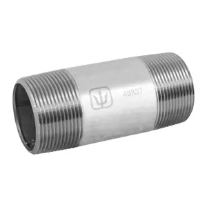 Niple de acero galvanizado 1-1/2 x 4