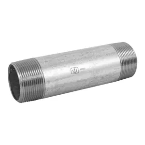 Niple de acero galvanizado 1-1/2 x 8