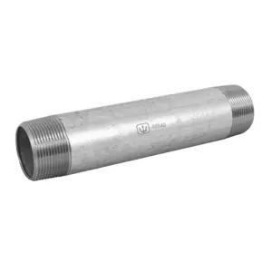 Niple de acero galvanizado 1-1/2 x 10