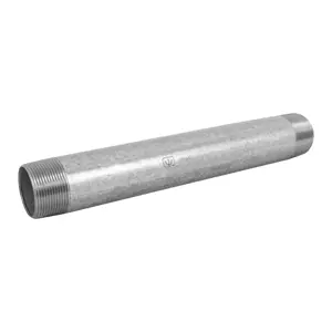 Niple de acero galvanizado 2 x 6