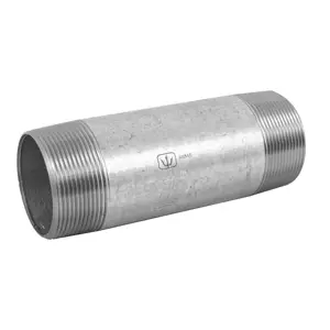 Niple de acero galvanizado 2 x 8