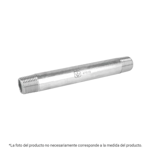 43983 / CG-451 Niple de acero galvanizado 1/4' x 4', Foset