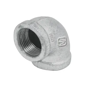 Codo 90° acero galvanizado de 3/4