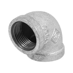47559 / CG-503 Codo 90° acero galvanizado de 1