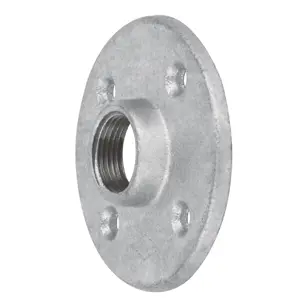 Brida de acero galvanizado de 3/4