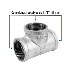 Tee sencilla 1-1/2